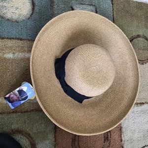 Chapel Hats - Boardwalk Style - with Black Ribbon